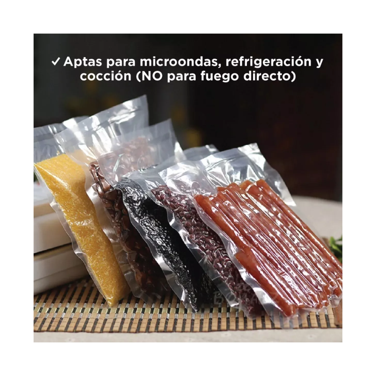 Miniatura 3 de Bolsas empacadoras al vacío x100